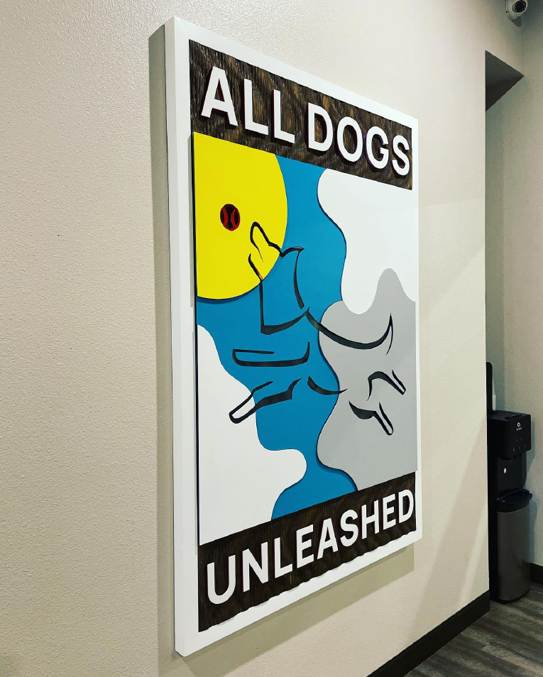 Custom Lobby Signs - Custom Painting & Powder Coating